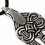 10 ° secolo vichingo Raven pendant, argentato - Celtic Webmerchant