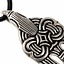 10th century Viking raven pendant, silvered - Celtic Webmerchant
