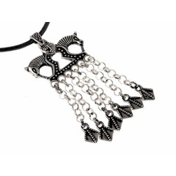 Viking caballos colgante Staraja Ladoga, plateado - Celtic Webmerchant