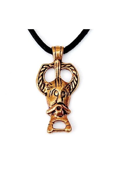 Ribe Odin amulet, brąz - Celtic Webmerchant
