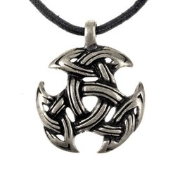 Celtic Schmuck Trinität Motiv, versilbert - Celtic Webmerchant