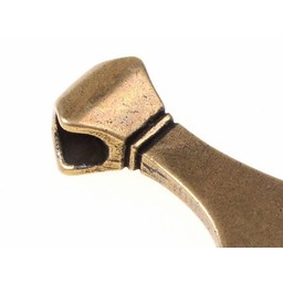 Viking skæg juvel, messing - Celtic Webmerchant