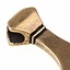Viking skæg juvel, messing - Celtic Webmerchant