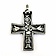 Viking croix Sanda, laiton - Celtic Webmerchant