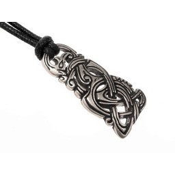 Vichingo gioiello serpente Midgard, argentato - Celtic Webmerchant