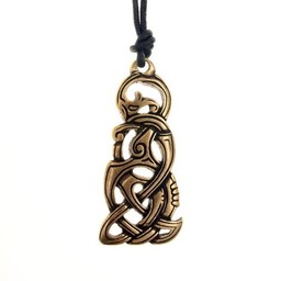 Jewel vichingo serpente, in ottone - Celtic Webmerchant