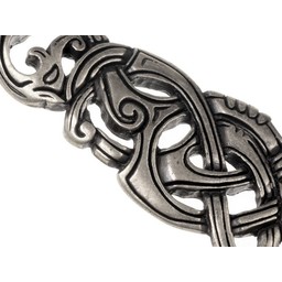 Jewel Viking snake, silvered - Celtic Webmerchant