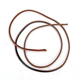 Cinturino in pelle marrone 3,5 mm x 1 m 100 pezzi