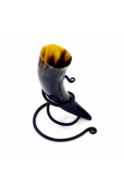 Drinking horn stativ spiral - Celtic Webmerchant