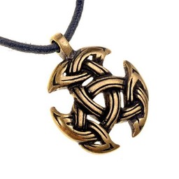 Celtic Schmuck Trinität Motiv, Messing - Celtic Webmerchant