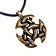 Celtic smycken trinity motiv, mässing - Celtic Webmerchant