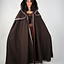 Manteau brodé Lyra, marron - Celtic Webmerchant