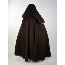 Mantello ricamato Lyra, marrone - Celtic Webmerchant