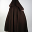 Manteau brodé Lyra, marron - Celtic Webmerchant