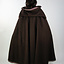 Manteau brodé Lyra, marron - Celtic Webmerchant