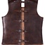 Leather medieval brigandine, brown - Celtic Webmerchant