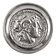 Deepeeka Roman phalera Alexander the Great silver color - Celtic Webmerchant