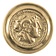 Deepeeka Phalera romano Alessandro Magno color oro - Celtic Webmerchant