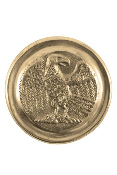 Phalère romain aigle couleur or - Celtic Webmerchant
