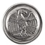 Roman phalera eagle silver color - Celtic Webmerchant