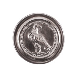 Roman phalera små eagle silverfärgad - Celtic Webmerchant