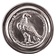 Deepeeka Phalera romana pequeña águila de color plata - Celtic Webmerchant