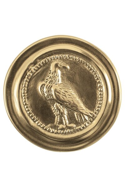 Romeinse phalera kleine adelaar goudkleurig - Celtic Webmerchant