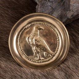 Roman phalera small eagle gold color - Celtic Webmerchant