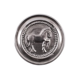 Roman phalera horse silver color - Celtic Webmerchant