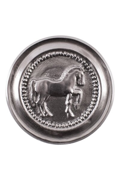 Roman Phalera koń kolor srebrny - Celtic Webmerchant