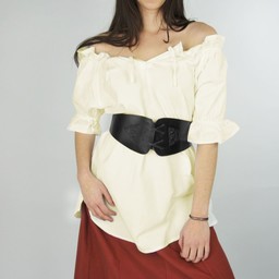 Blouse Morgause, cream - Celtic Webmerchant