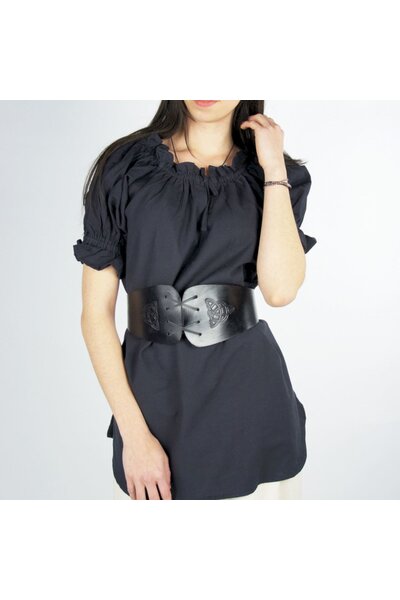 Top Morgause, zwart - Celtic Webmerchant