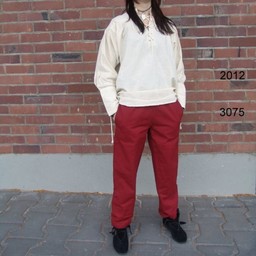 Cotton trousers Alin, red - Celtic Webmerchant