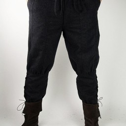 Viking trousers Jorvik, black - Celtic Webmerchant