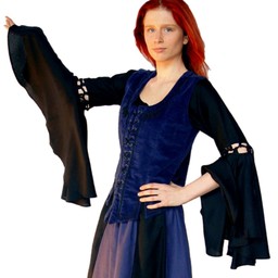Skirt Inge, black-blue - Celtic Webmerchant