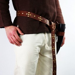 Ceinture viking Snorre, marron - Celtic Webmerchant