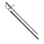Sort pirat rapier Jack - Celtic Webmerchant