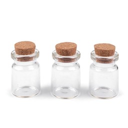 Glazen flesje met kurk 3,4 cm - Celtic Webmerchant