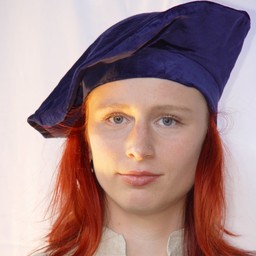 Velvet beret, blue - Celtic Webmerchant