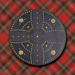 Scottish Highland Targe med keltiske kors