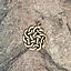 Amulet round Celtic knot, bronze - Celtic Webmerchant