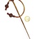 Viking Distel Fibel groß, Bronze - Celtic Webmerchant