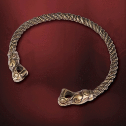 Viking drejningsmoment med drager, kobber - Celtic Webmerchant