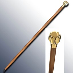 Wooden cane with mace - Celtic Webmerchant