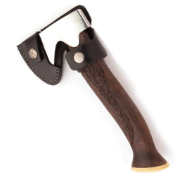 Hacha de mano vikinga de acero inoxidable con Mjolnir - Celtic Webmerchant