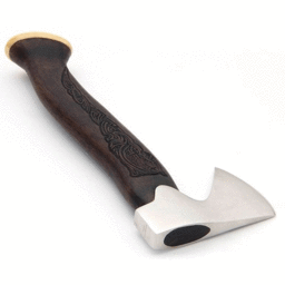 Hacha de mano vikinga de acero inoxidable con Mjolnir - Celtic Webmerchant