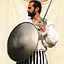 Steel round shield 59 cm - Celtic Webmerchant