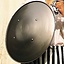 Steel round shield 59 cm - Celtic Webmerchant
