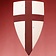 Windlass Steelcrafts Holz Templar shield - Celtic Webmerchant