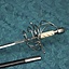 Rapier Dumas with scabbard - Celtic Webmerchant